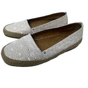 AEROSOLES White Loafers Sleek Flats